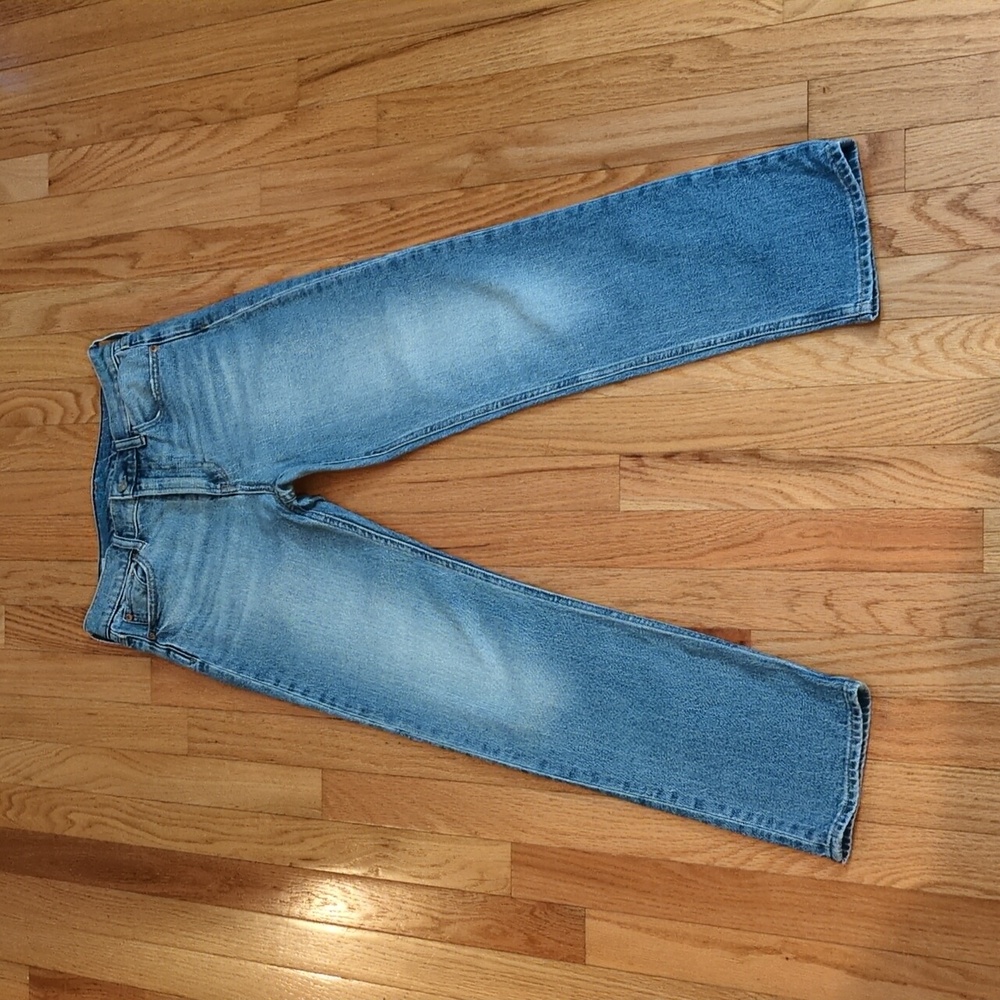 GAP 90s High Rise Slim Straight Denim - Picture 3 of 7